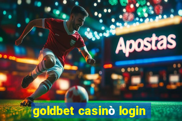 goldbet casinò login